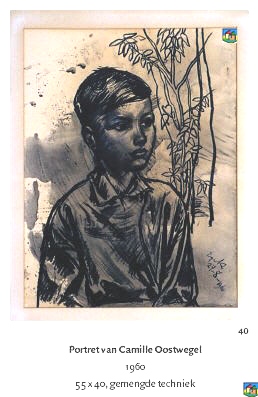 Portret van Camille Oostwegel